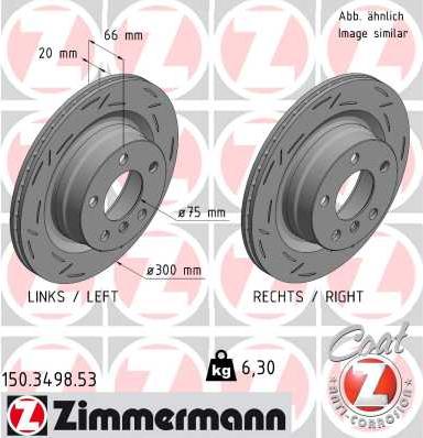 Zimmermann 150.3498.53 - Kočioni disk www.molydon.hr