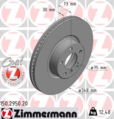 Zimmermann 150.2950.20 - Kočioni disk www.molydon.hr