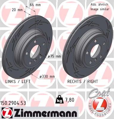 Zimmermann 150.2904.53 - Kočioni disk www.molydon.hr