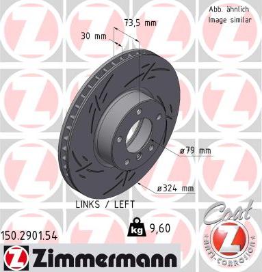 Zimmermann 150.2901.54 - Kočioni disk www.molydon.hr