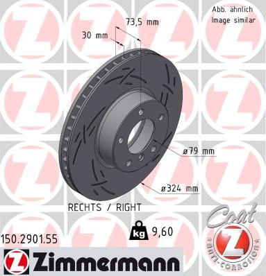 Zimmermann 150.2901.55 - Kočioni disk www.molydon.hr