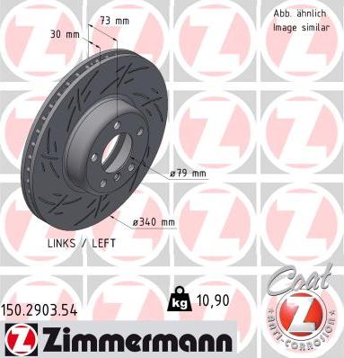 Zimmermann 150.2903.54 - Kočioni disk www.molydon.hr