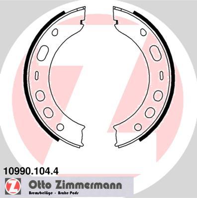 Zimmermann 10990.104.4 - Komplet kočionih obloga, rucna kočnica www.molydon.hr