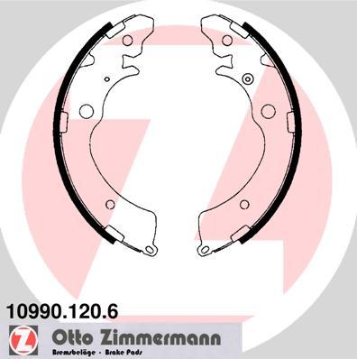Zimmermann 10990.120.6 - Komplet kočnica, bubanj kočnice www.molydon.hr