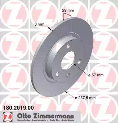 Zimmermann 180.2019.00 - Remenica, radilica www.molydon.hr