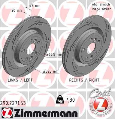 Zimmermann 290.2271.53 - Kočioni disk www.molydon.hr