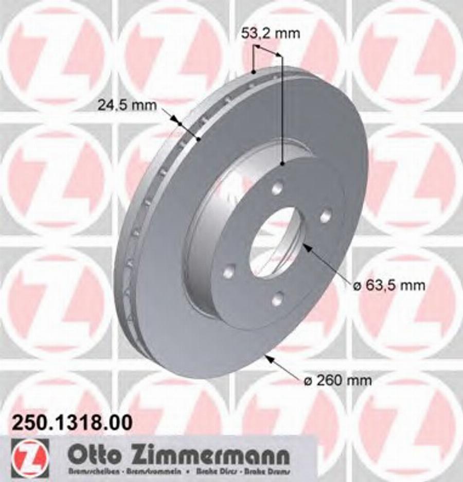 Zimmermann 250131800 - Kočioni disk www.molydon.hr