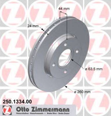 Zimmermann 250.1334.00 - Kočioni disk www.molydon.hr