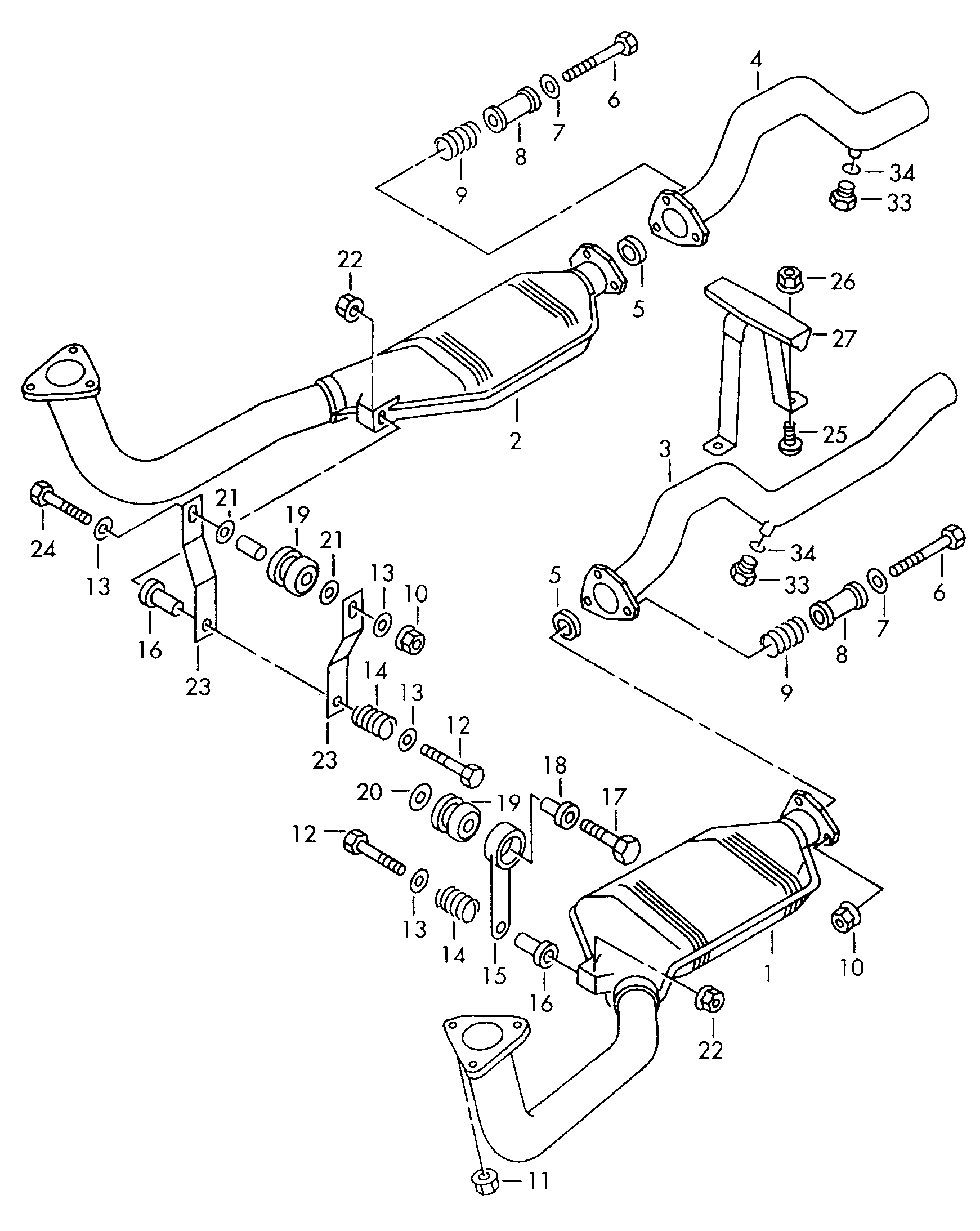 VAG 4A0253057 X - Katalizator www.molydon.hr