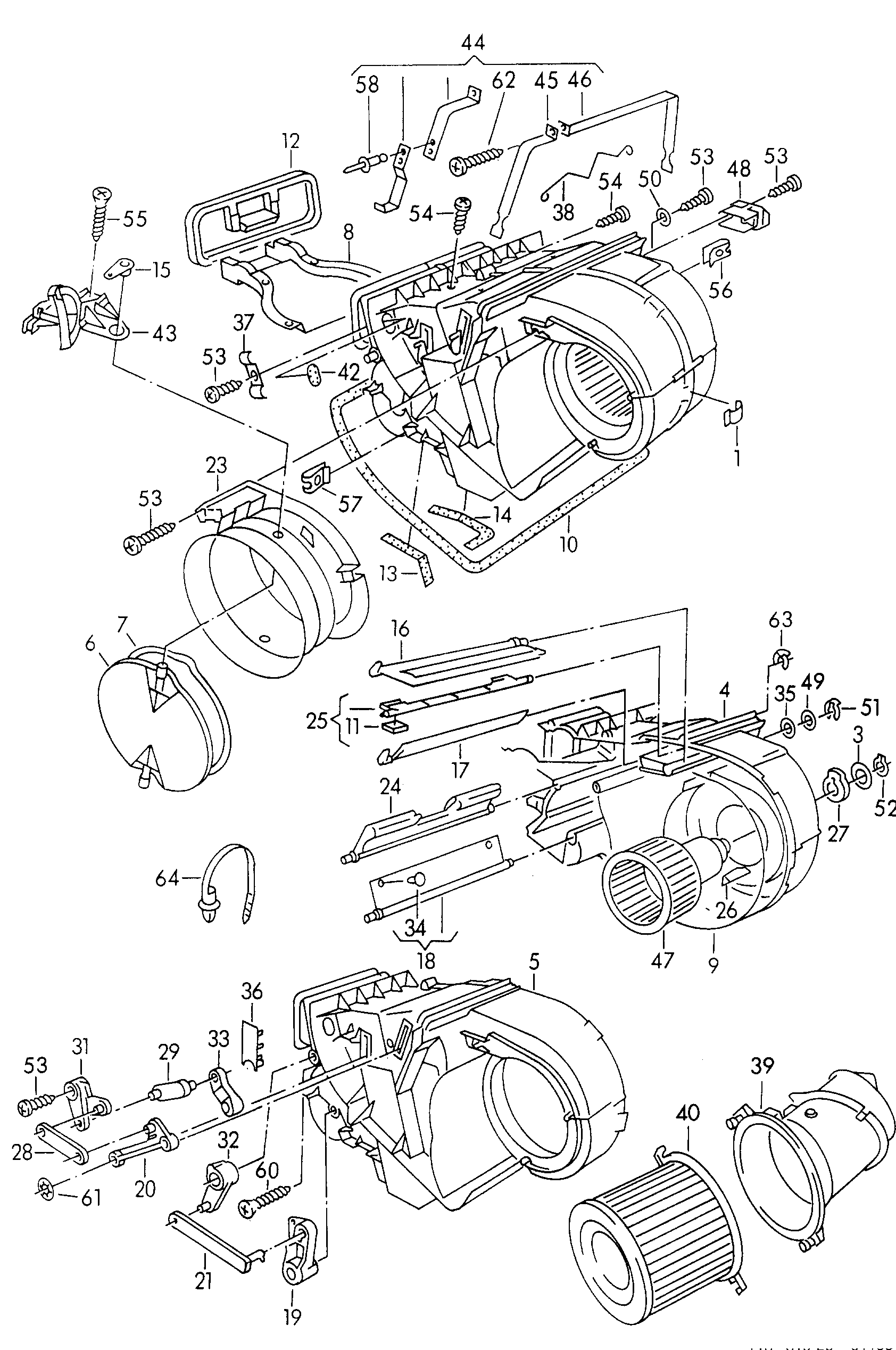 Porsche 4A0819439A - Filter kabine www.molydon.hr