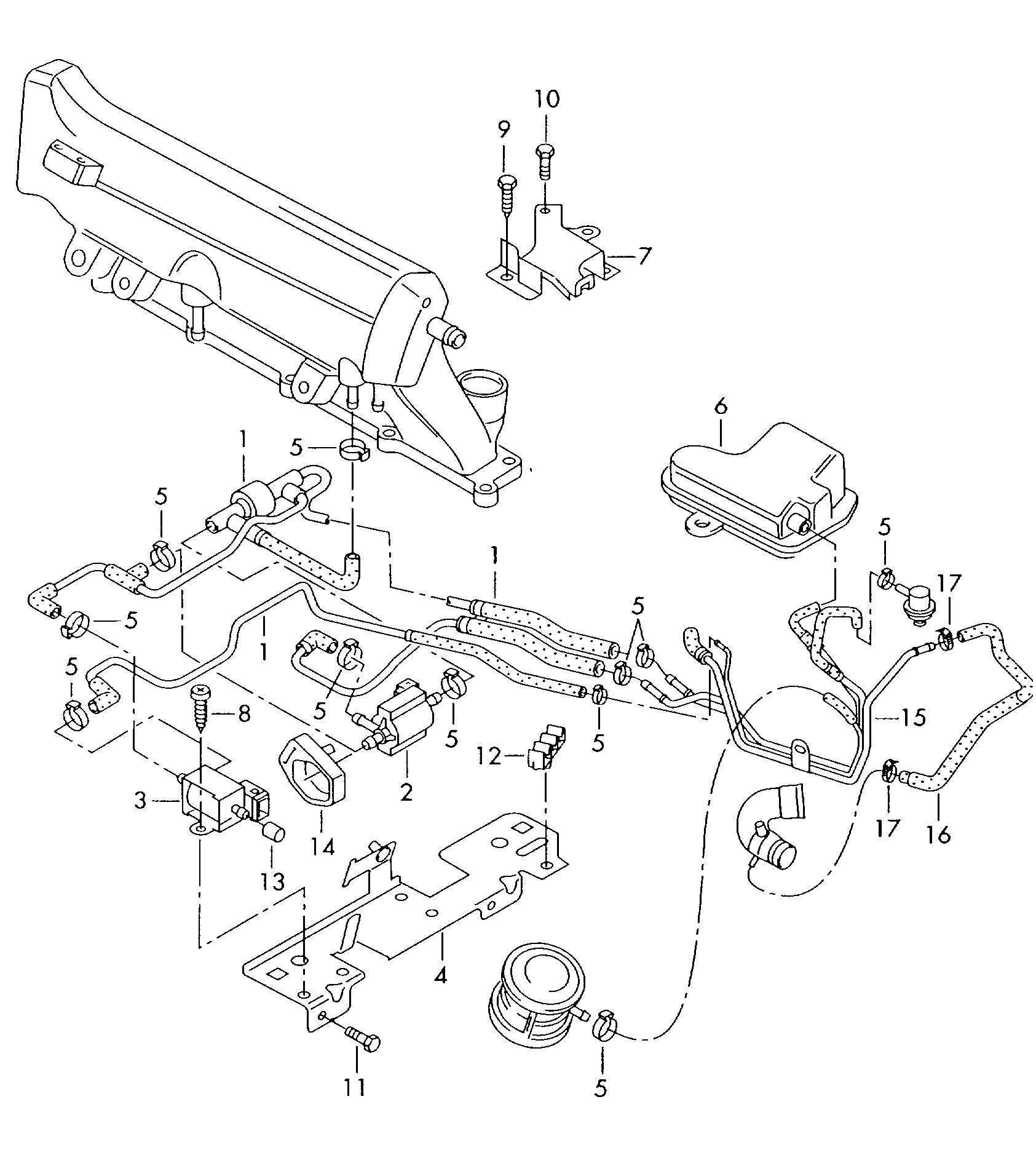 VAG 026906283H - Ventil, sistem za usisavanje dopunskog zraka www.molydon.hr