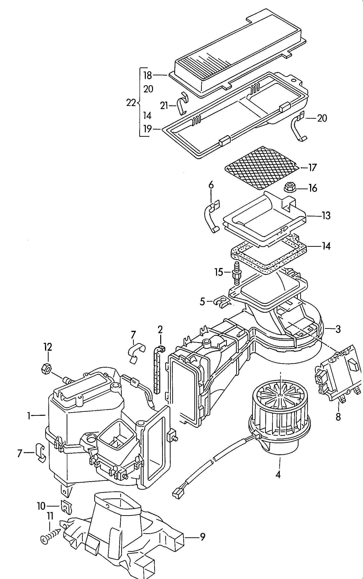 VAG 893 959 263 - Otpornik, ventilator kabine/unutrasnjeg prostora www.molydon.hr