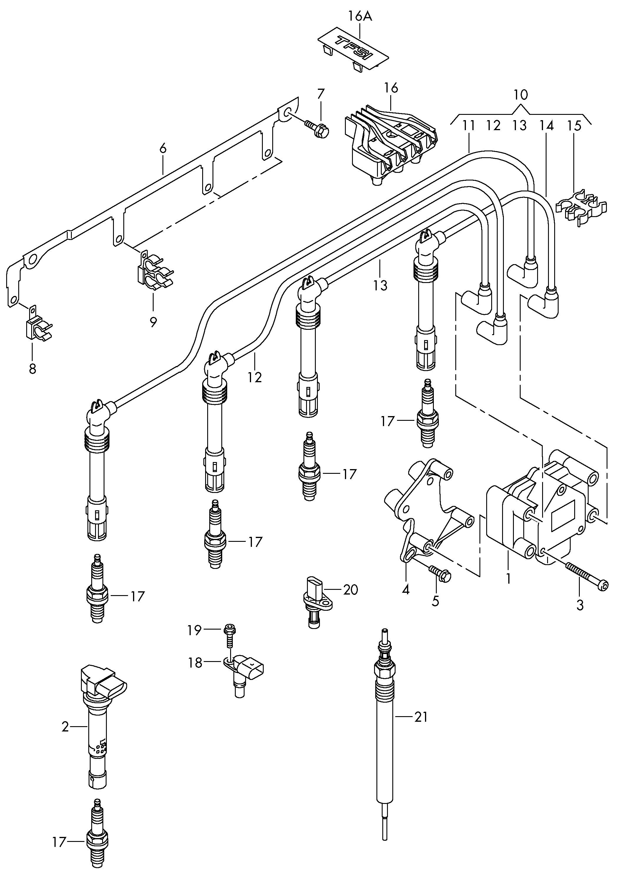 VAG 101 905 626 - Svjećica za paljenje www.molydon.hr