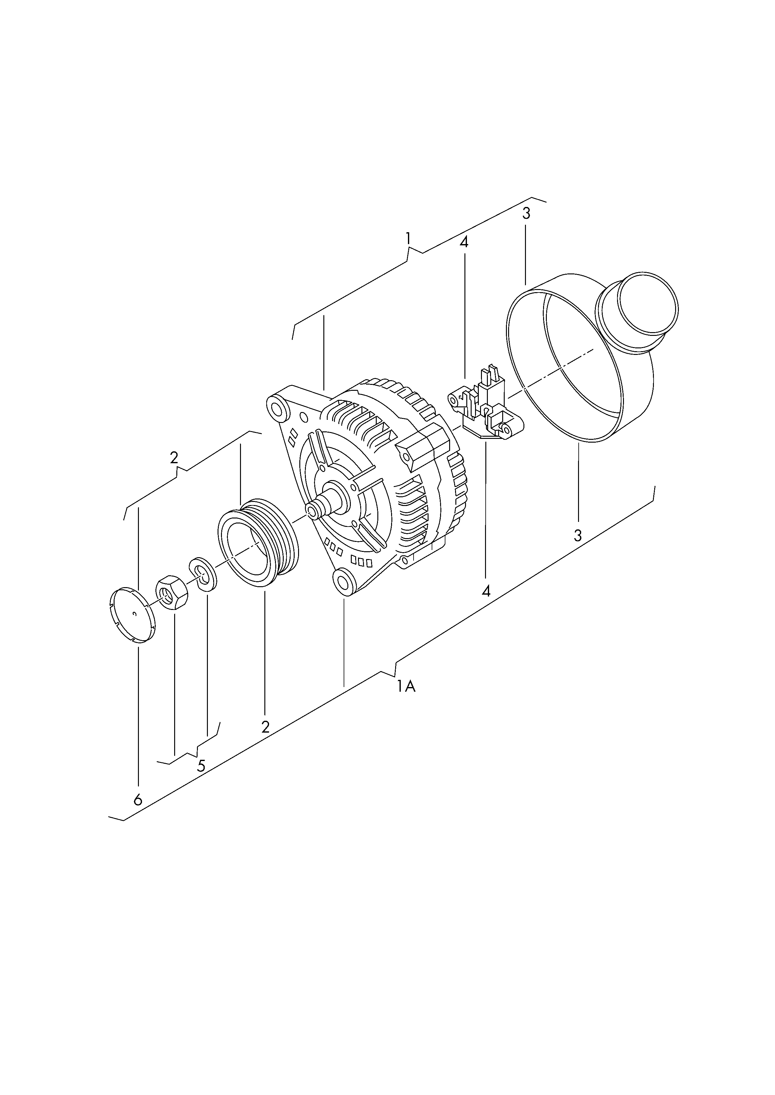 VAG 03G 903 016 GX - Alternator www.molydon.hr