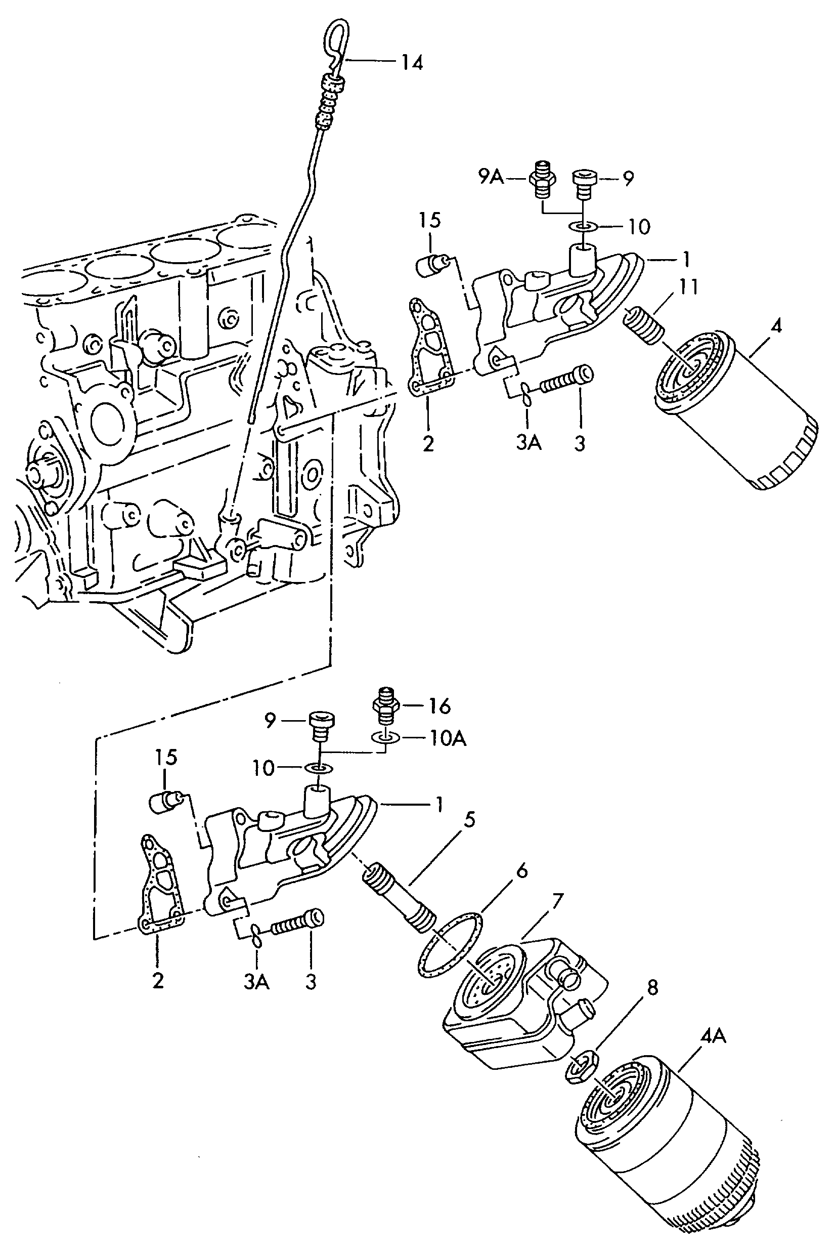 Mitsubishi 028.117.021 L - Uljni hladnjak, ulje za motor www.molydon.hr