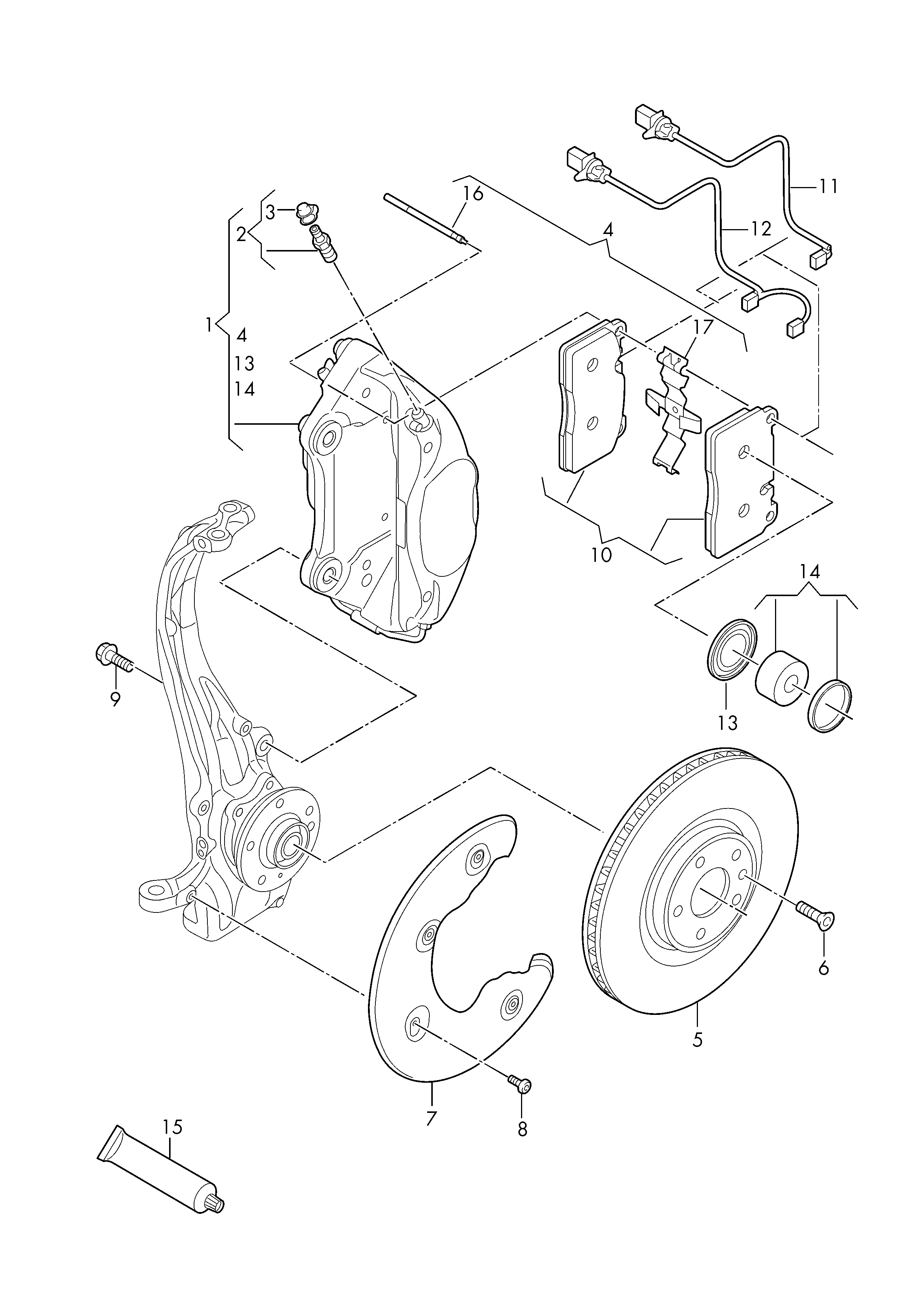 Porsche 8A0615273 - Zavrtanj za ispust vazd/ventil ispuh vent, koc cilind kotača www.molydon.hr