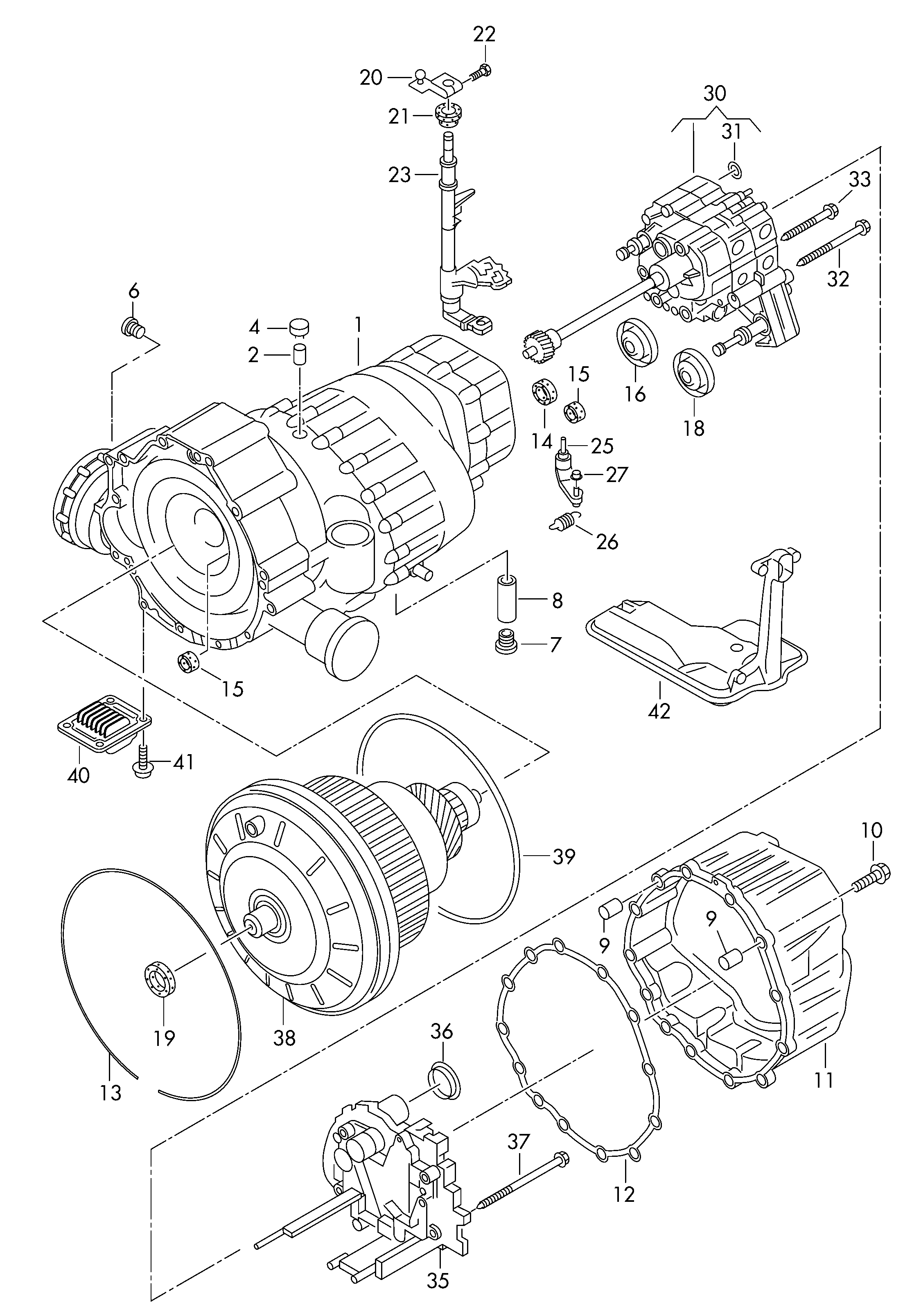 VAG 0AW 301 519 C - Hidraulicni filter, automatski mjenjač www.molydon.hr