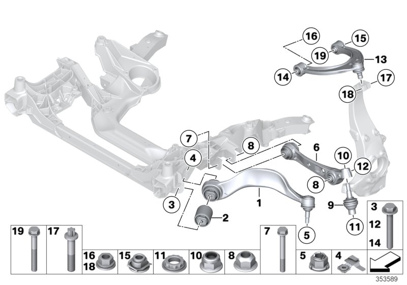 BMW 31 10 6 780 613 - Combination nut www.molydon.hr