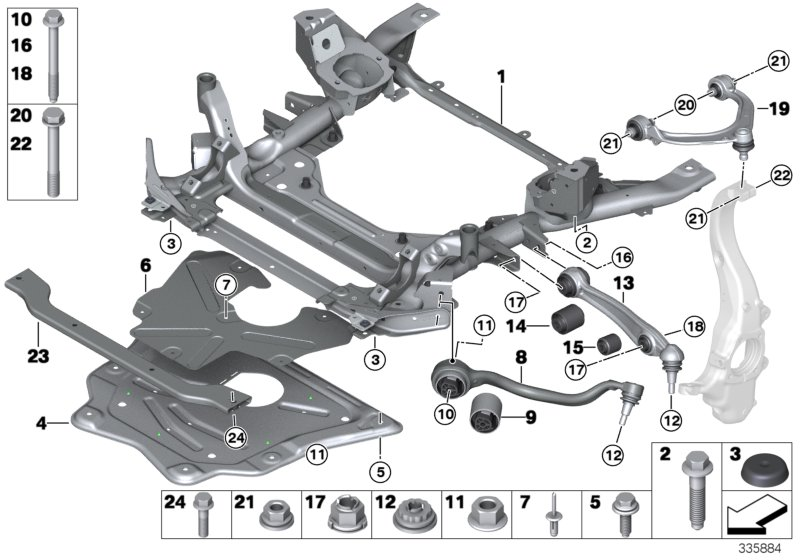 LANDWIND (JMC) 31126864000 - Rubber mount, control arm www.molydon.hr