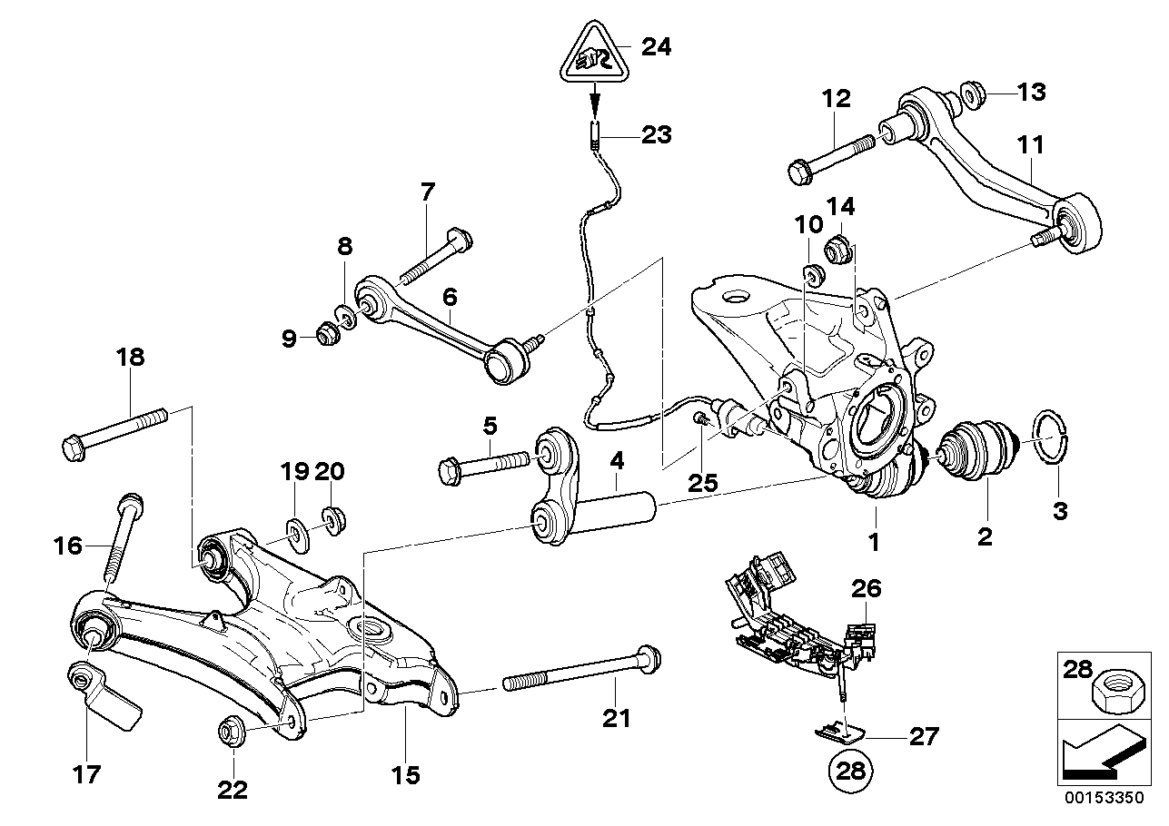 BMW 33 32 6 774 796 - Rame, Nezavisna poluga za ovjes kotača www.molydon.hr