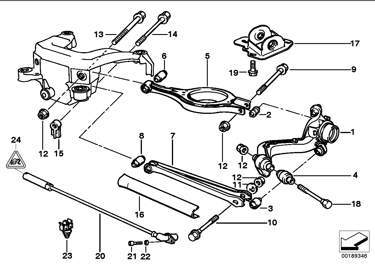 BMW 33 32 6 775 551 - Selen / Prigušni blok, Ovjes kotača www.molydon.hr