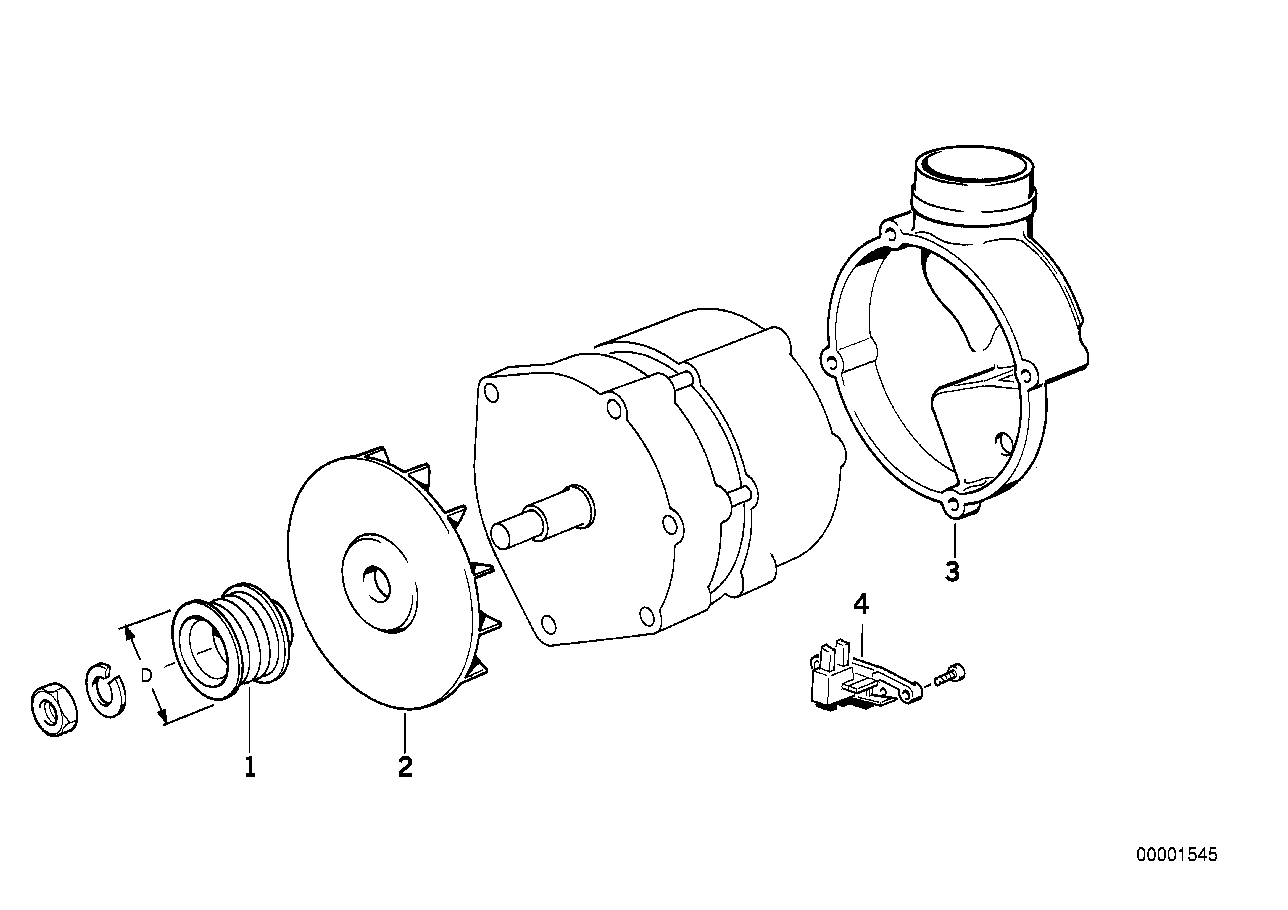 BMW 12 31 1 748 607 - Regulator napona generatora www.molydon.hr