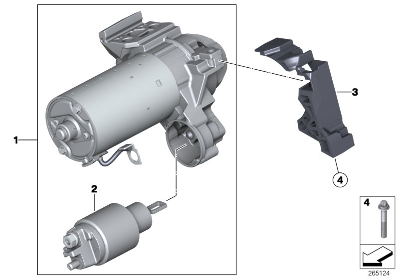 BMW 12 41 8 581 097 - Starter www.molydon.hr