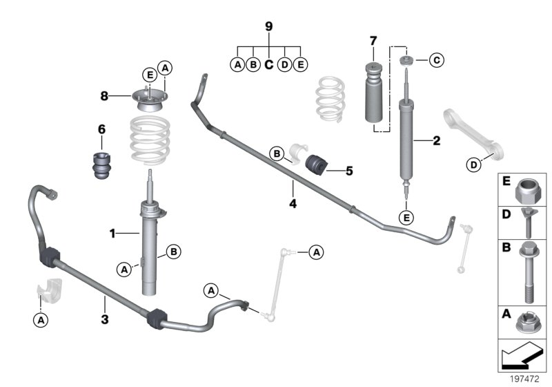 BMW (BRILLIANCE) 31 31 6 786 007 - Amortizer www.molydon.hr