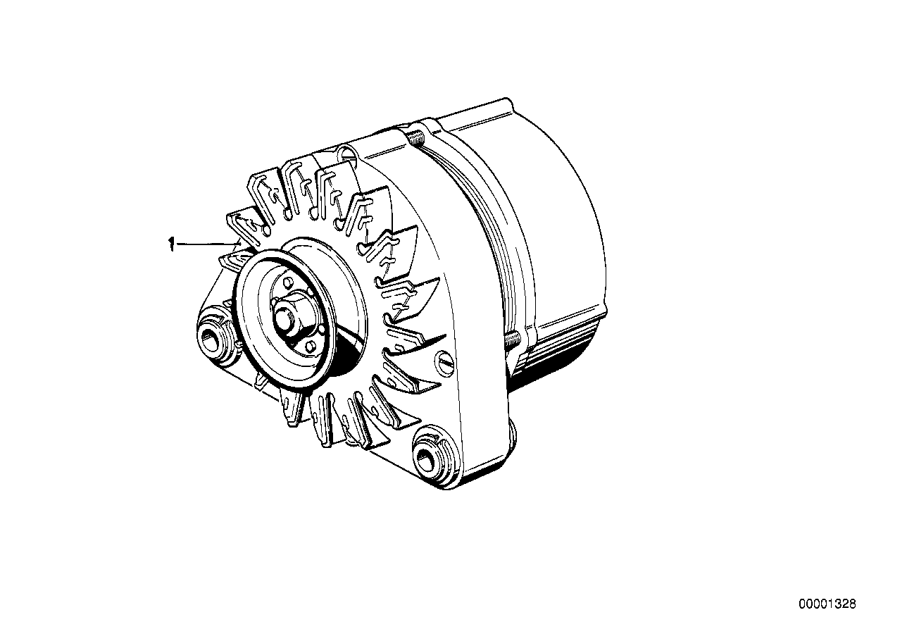 BMW 12 31 1 739 421 - Alternator www.molydon.hr