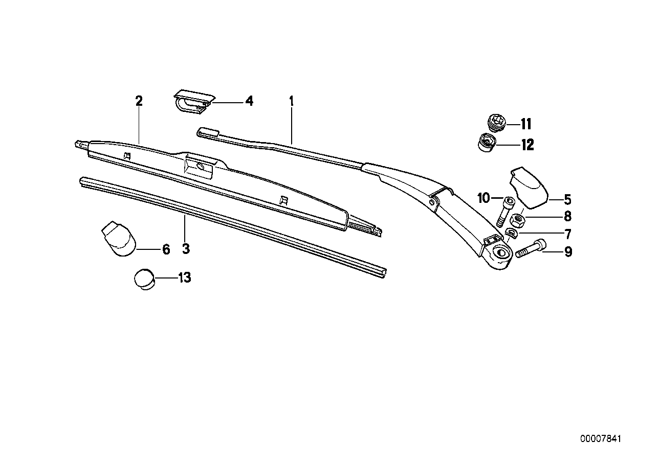 BMW 61 61 8 217 705 - Wiper blade left www.molydon.hr