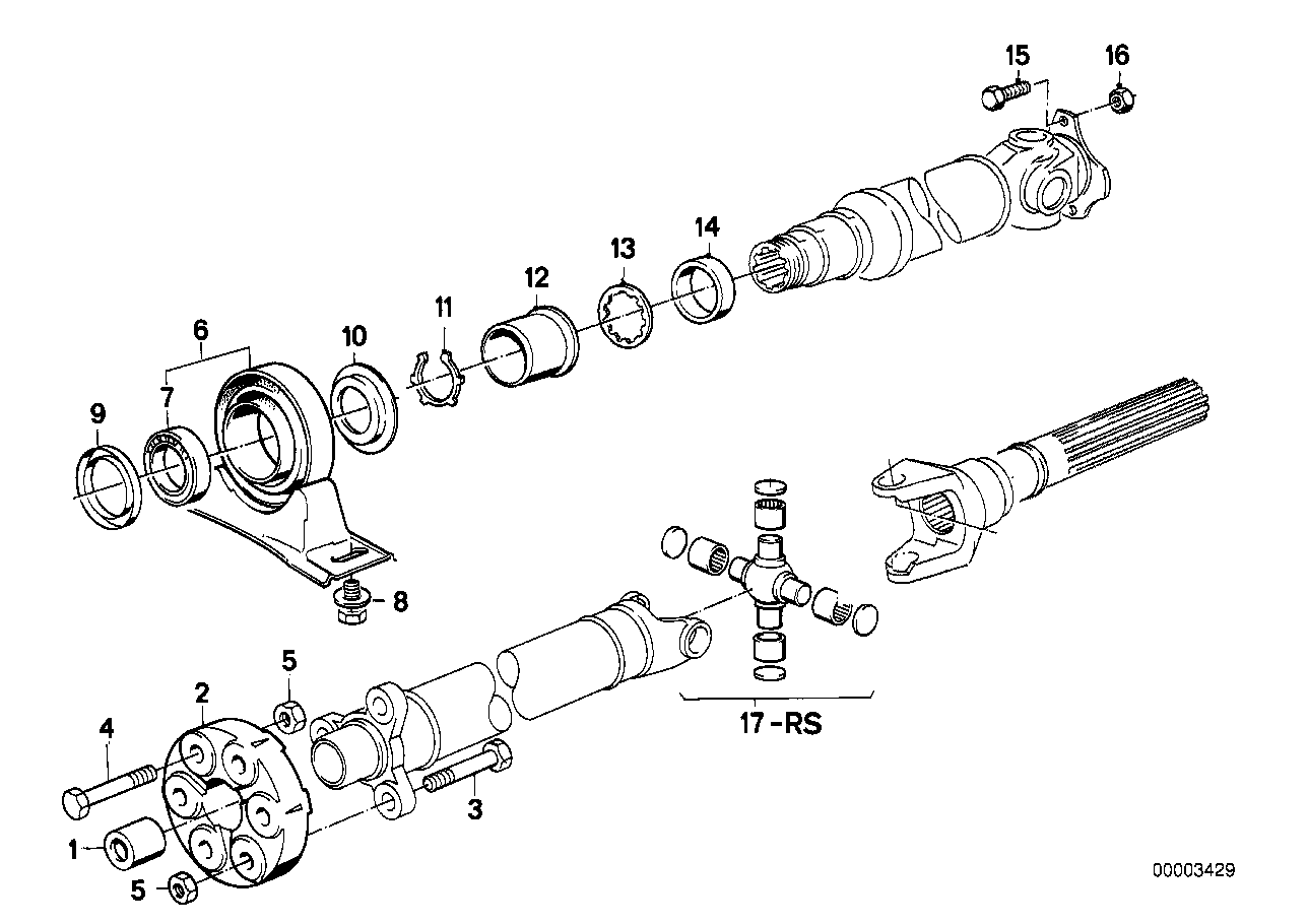 BMW 26 12 1 226 723 - Ležište | Držač | Uležištenje, poluosovina www.molydon.hr