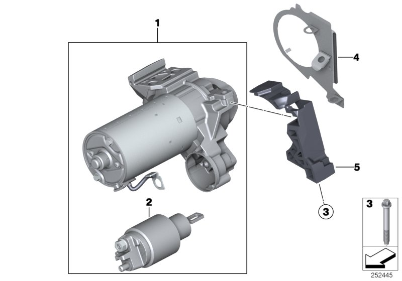 BMW 12 41 8 581 098 - Starter www.molydon.hr