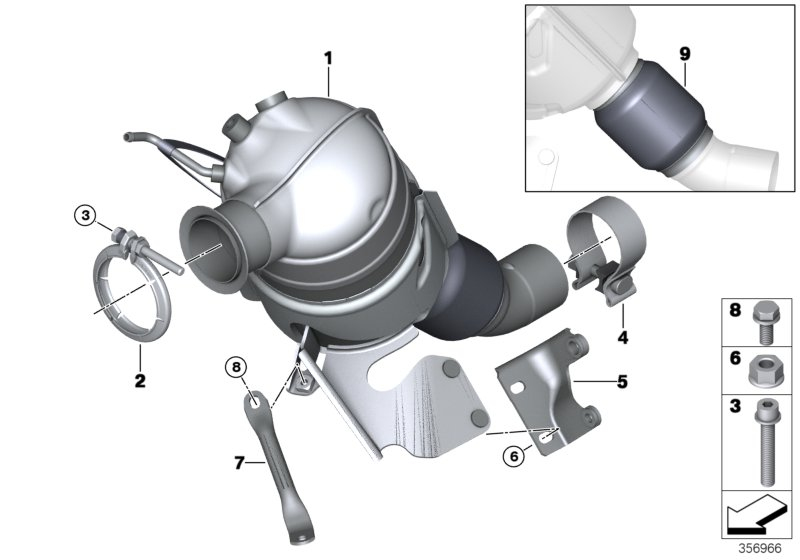 BMW 18307798309 - DPF filter, filter čestica www.molydon.hr