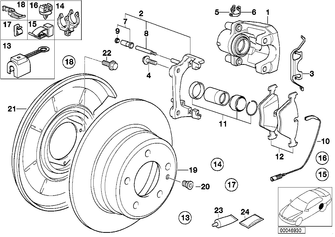 BMW 34211162933 - Kočione čeljusti www.molydon.hr