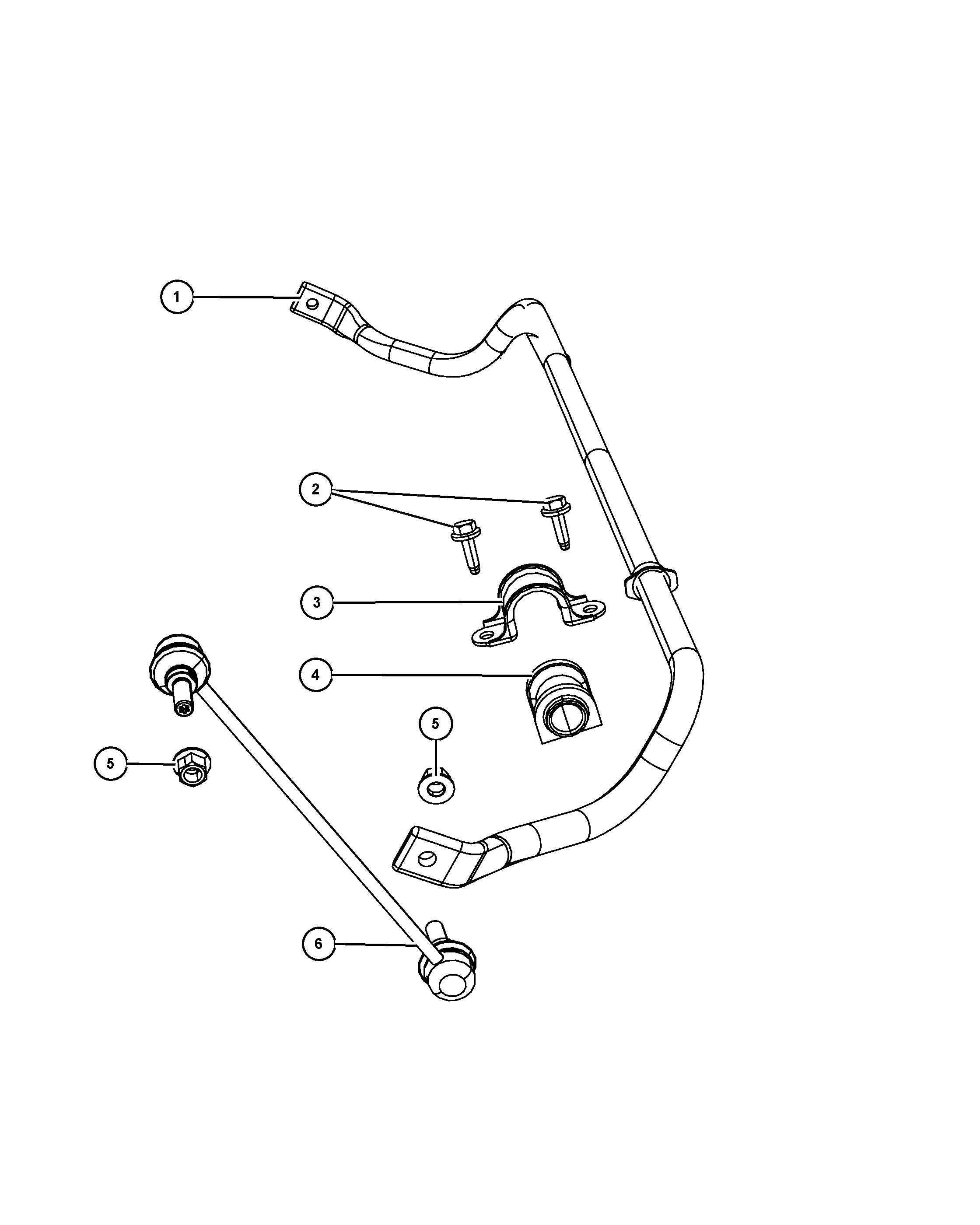 Chevrolet 4743 669AA - LINK STABILIZER BAR www.molydon.hr