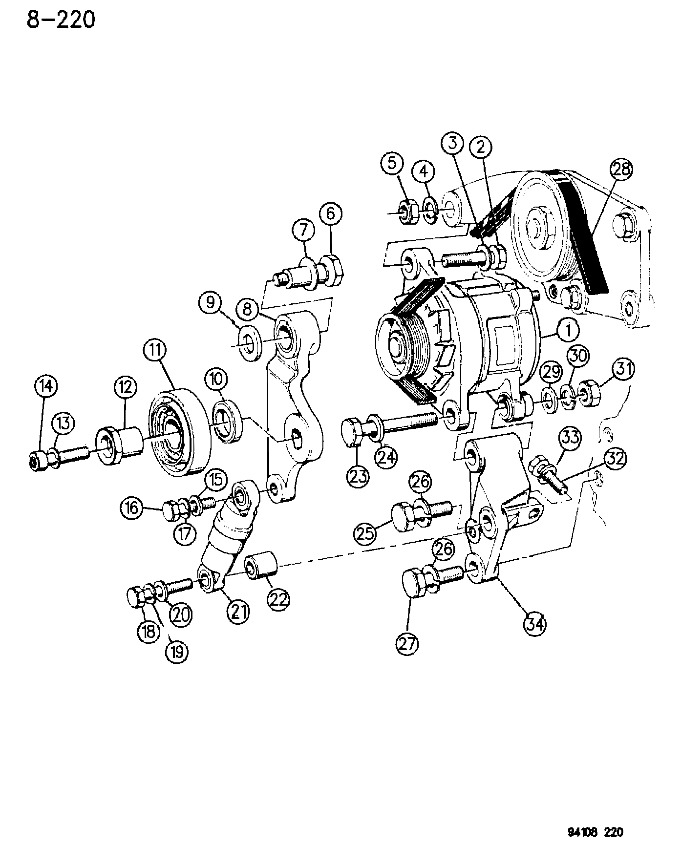 Chrysler 472 3290 - Alternator www.molydon.hr