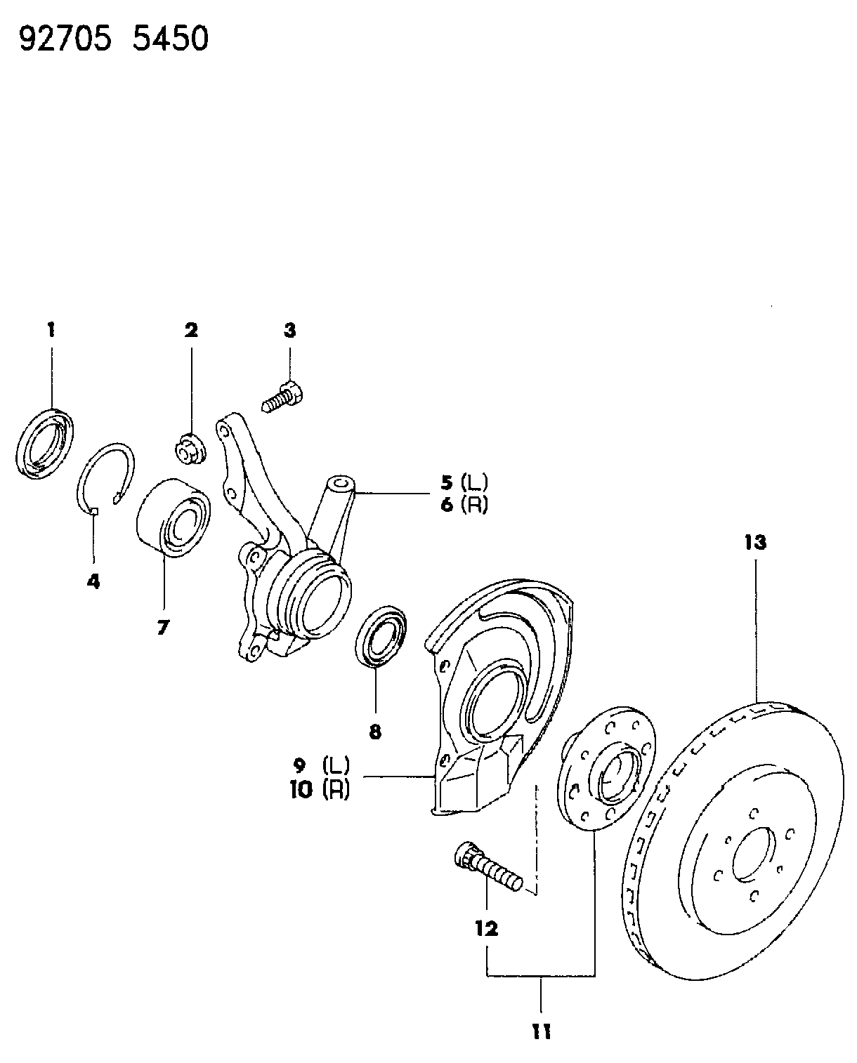 Subaru MB69 9280 - Kočioni disk www.molydon.hr