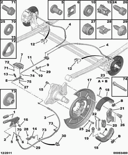 PEUGEOT 16 068 560 80 - NUT WITH BASE www.molydon.hr