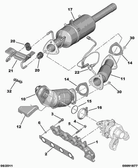 CITROËN/PEUGEOT 1755 S9 - Čahura Ležaja, stabilizator www.molydon.hr