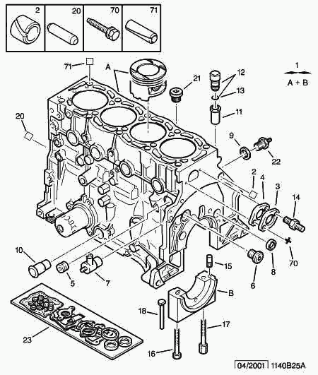 CITROËN/PEUGEOT 0197.W2 - Kompletan set brtvi, motor www.molydon.hr