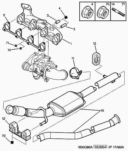 CITROËN/PEUGEOT 1705 QP - Katalizator www.molydon.hr