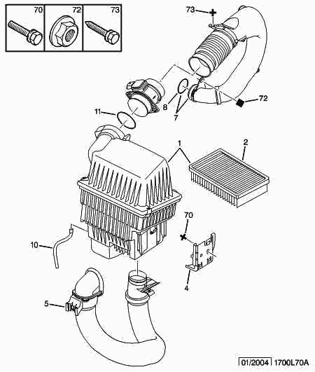 Opel 1444 FG - AIR FILTER www.molydon.hr