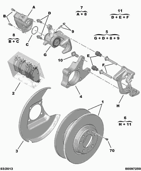 CITROËN (DF-PSA) 16 095 830 80 - 2 DISCS KIT PRO www.molydon.hr