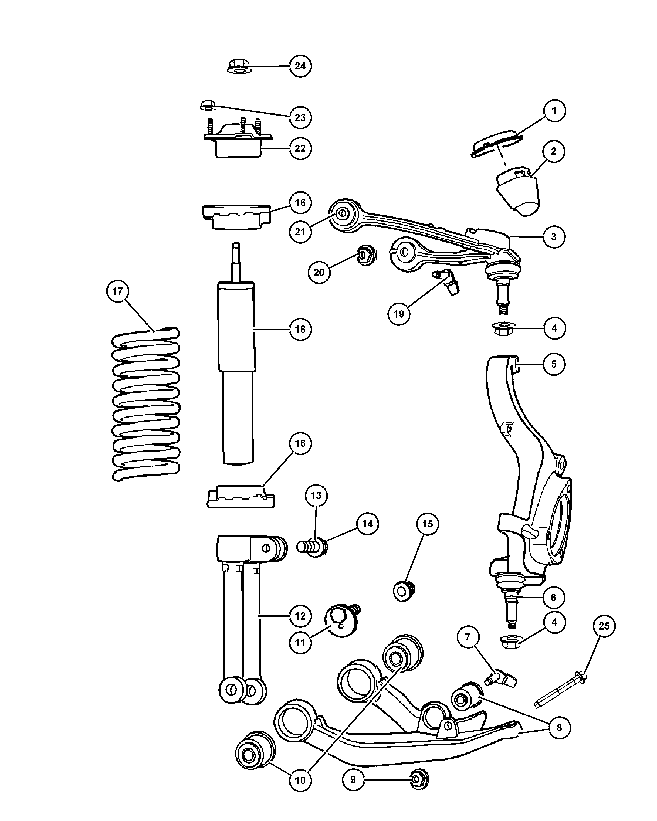 Chrysler 6507 275AA - BOLT AND RETAINER HEX HEAD, MOUNTING   CLEVIS TO LCA www.molydon.hr