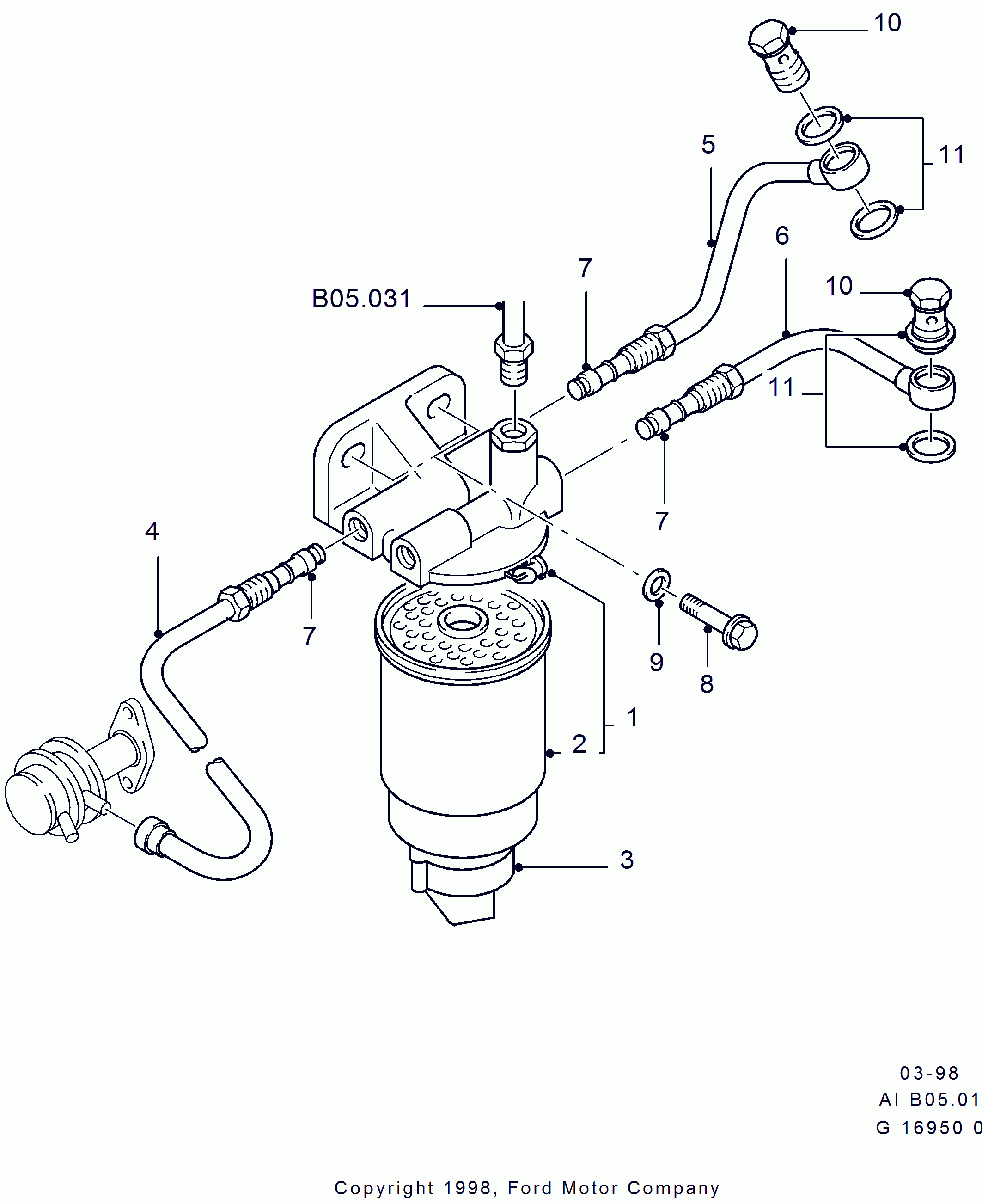 Opel 6202100 - Filter za gorivo www.molydon.hr