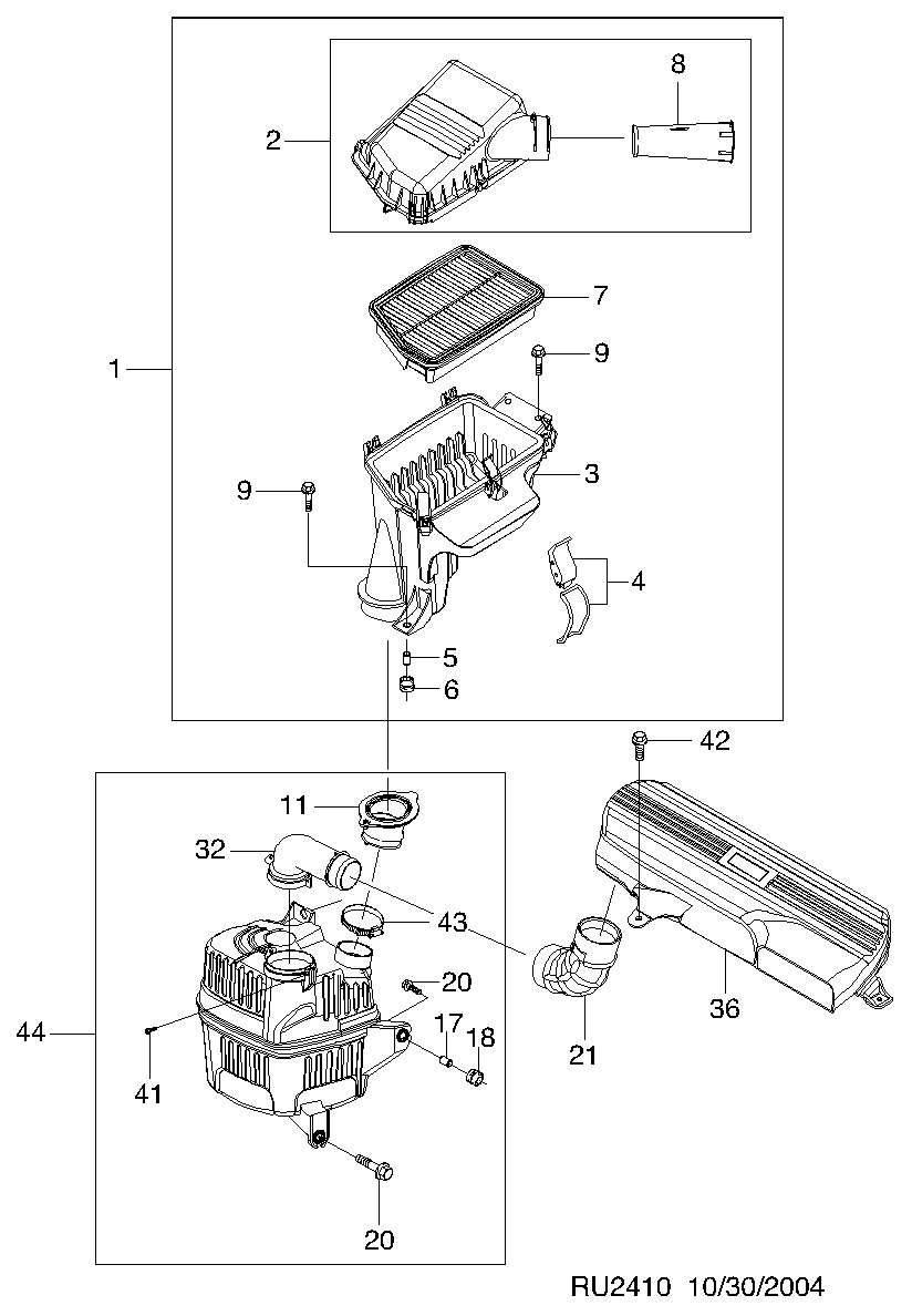 DAEWOO 96 263 897 - Filter za zrak www.molydon.hr