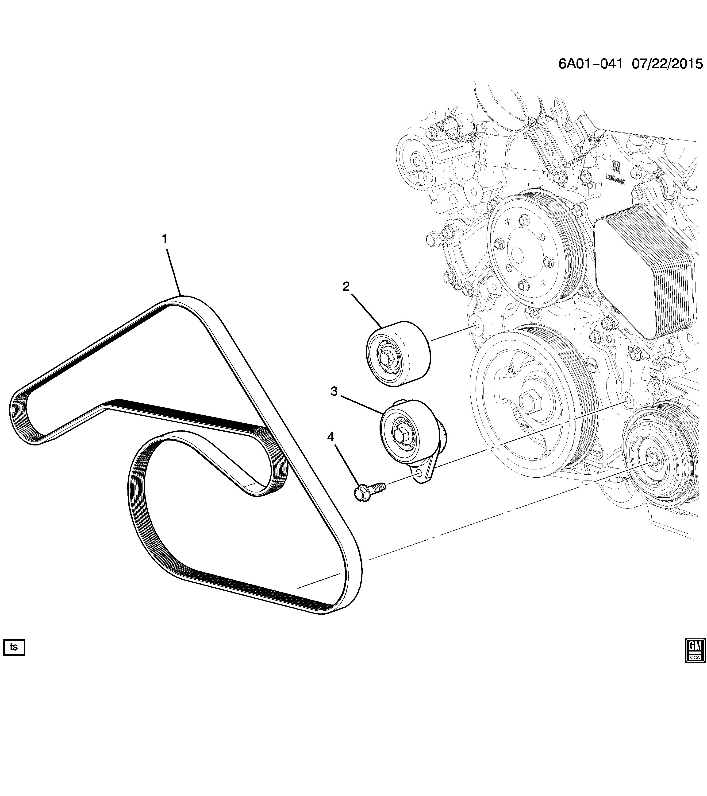 Chrysler 12639018 - BELT,W/PMP & A/C CMPR & GEN www.molydon.hr