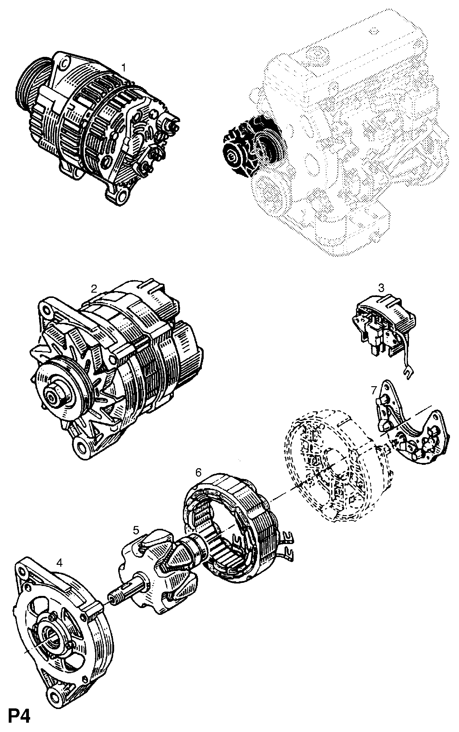 Opel 4403369 - Alternator www.molydon.hr