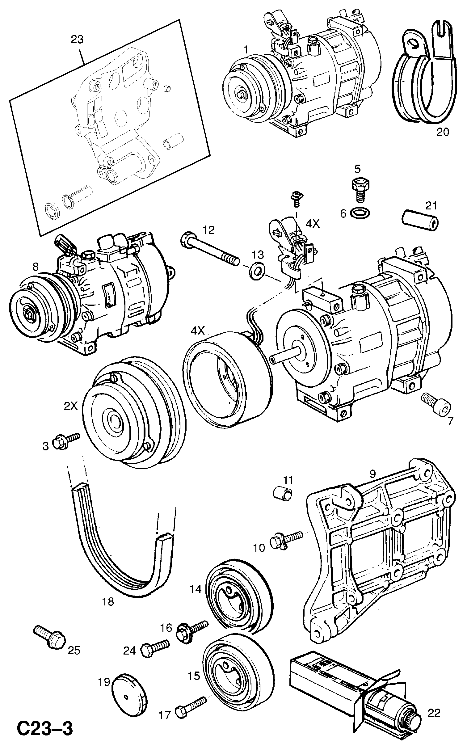 Opel 18 54 125 - Kompresor, klima-Uređaj www.molydon.hr