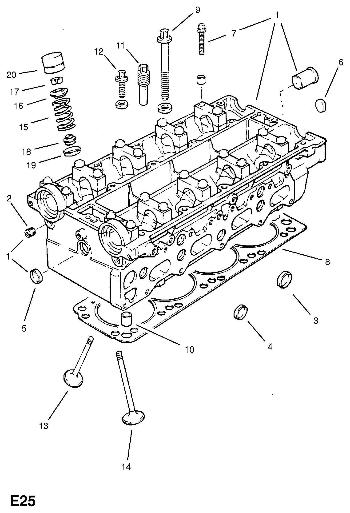 Opel 6 40 067 - Podizač ventila www.molydon.hr